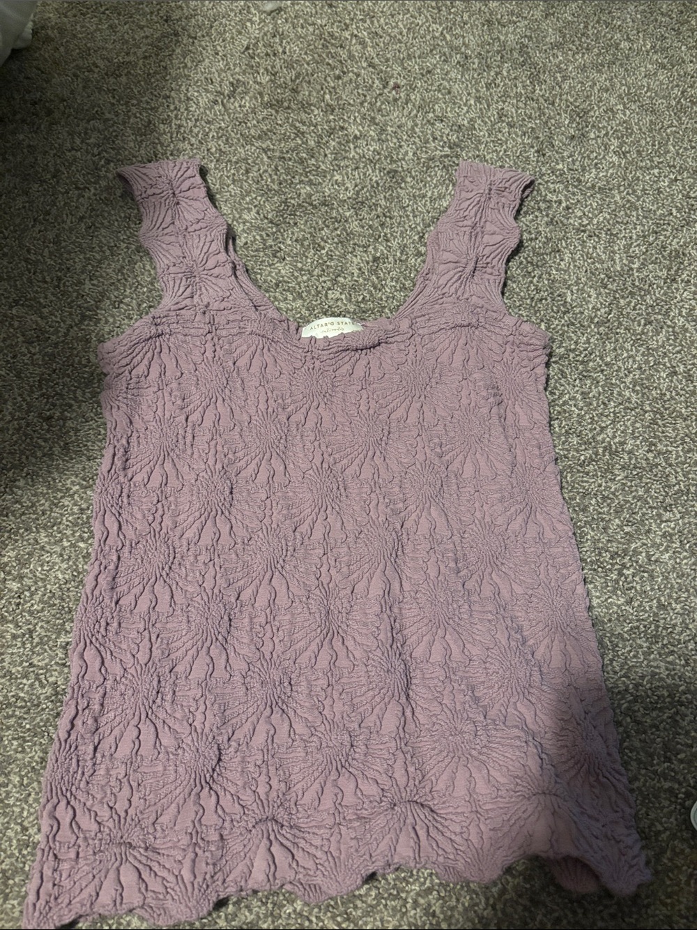 Altard State purple tank top